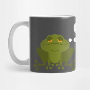 Cartoon Frog Ribbit Mug